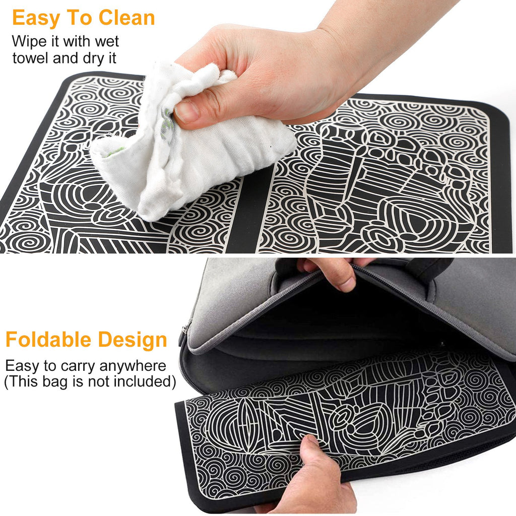 Cordless EMS Foot Massager Mat - Circulation and Recovery