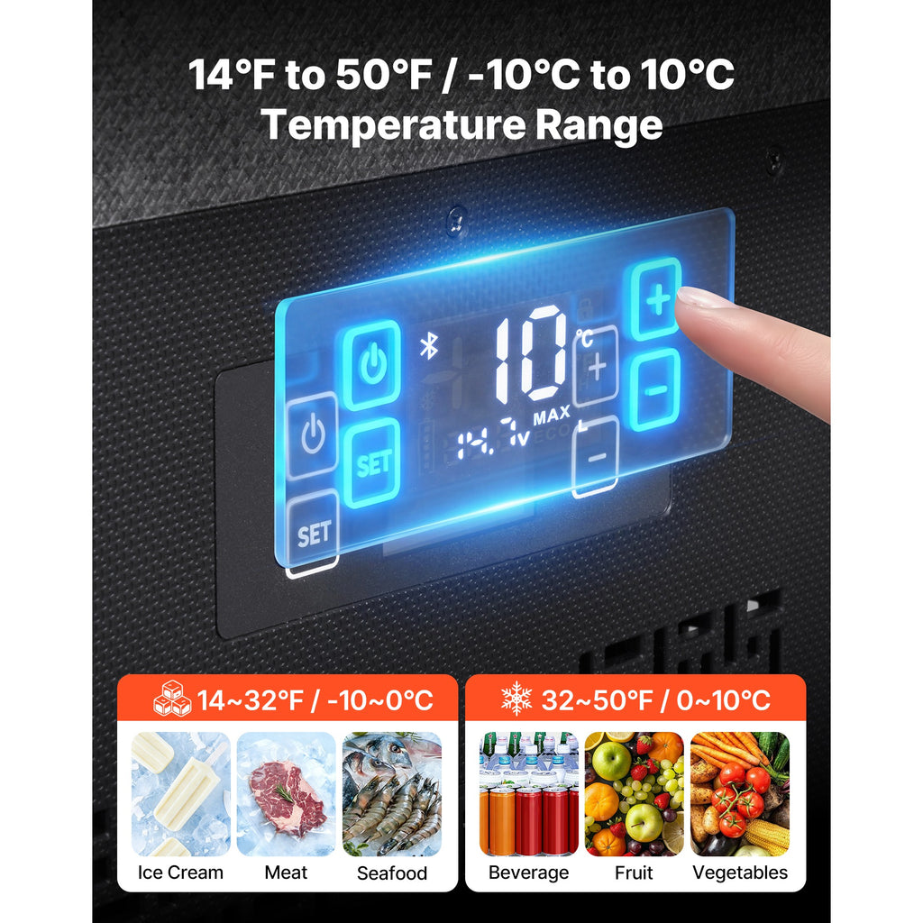 MODYAND 12V Electric Cooler - Plug In, Never Buy Ice Again