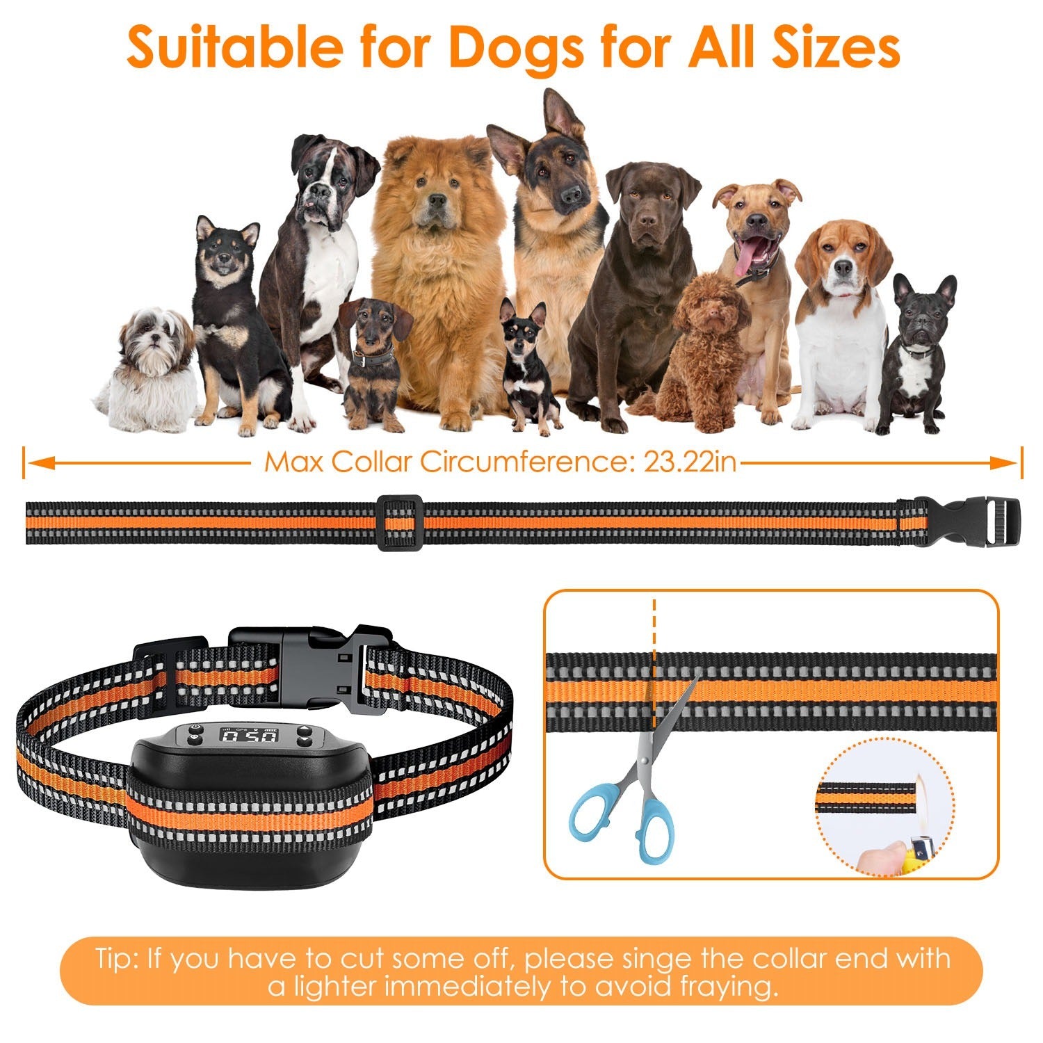 MODYAND Dog GPS Tracker Collar - Know Where They Are, No Monthly Fee