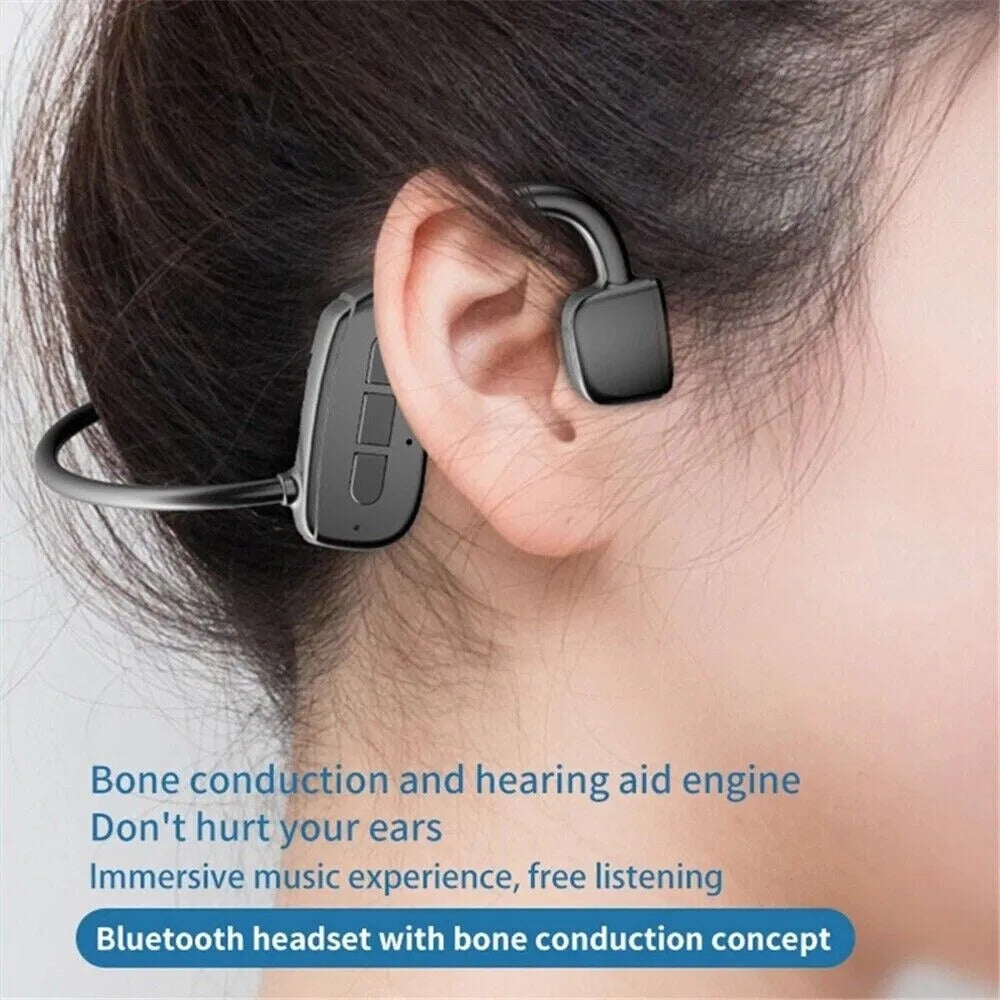 Open-Ear Bone-Conduction Headphones - Sleep & Move Without Earbuds
